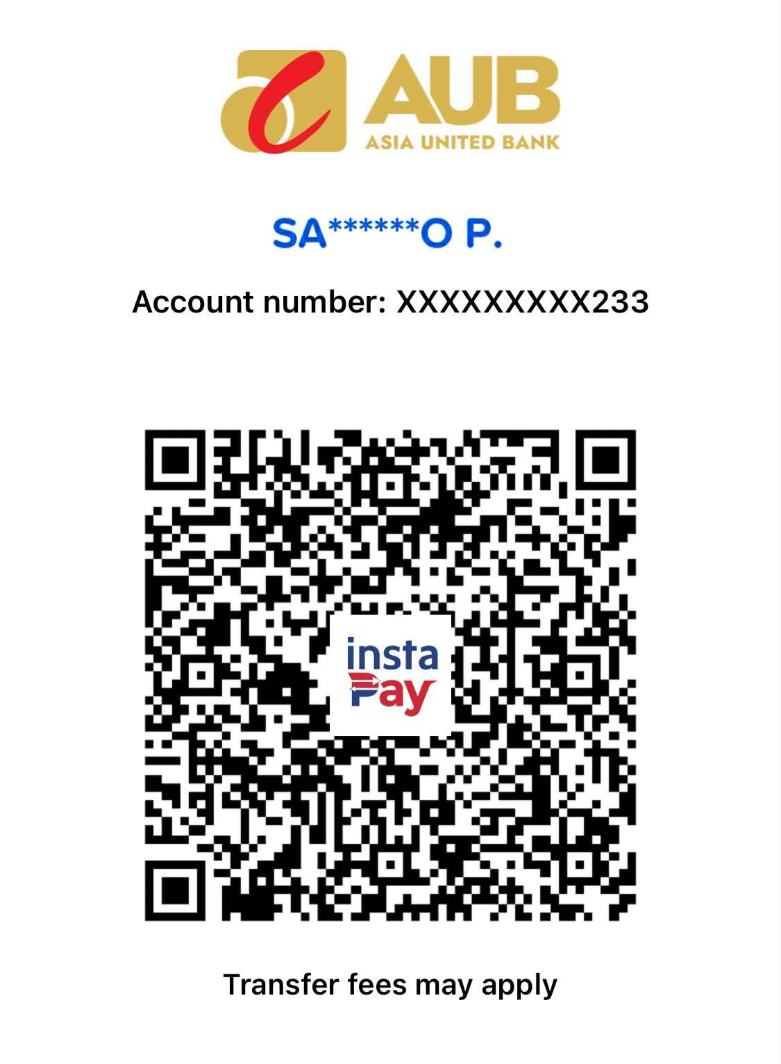 AUB QR Code